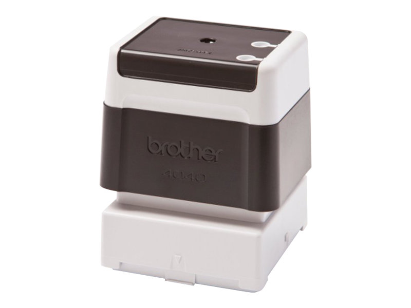 Brother 4040 - Stempel - vorgetränkt - Schwarz - Benutzerdefinierter Text - 40 x 40 mm (Packung mit 6)