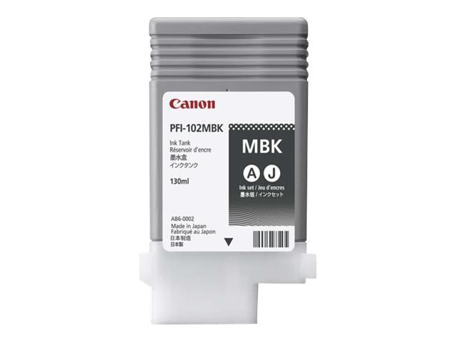 Canon LUCIA PFI-102 MBK - Tintenpatrone Original - Schwarz - 130 ml