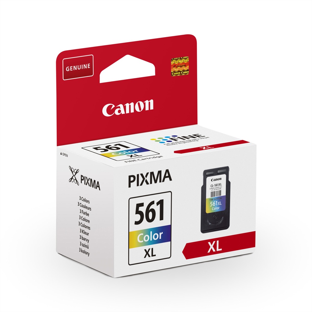 Canon CL-561XL Farbtinte mit hoher Reichweite - Hohe (XL-) Ausbeute - Cyan - Magenta - Gelb - 12,2 ml - 1 Stück(e) - 300 Seiten