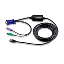ATEN KA7920 Tastatur/Video/Maus (KVM)-Kabel Schwarz 4,5 m