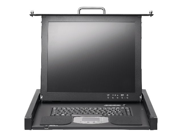 Fsas Technologies Fujitsu PRIMERGY Rack Console RC25 - KVM-Konsole - 43.2 cm (17")