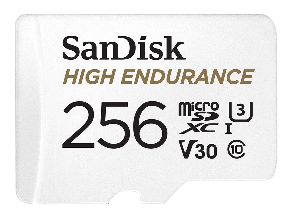 SanDisk High Endurance - Flash-Speicherkarte (microSDXC-an-SD-Adapter inbegriffen)