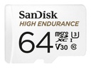 SanDisk High Endurance microSDXC Speicherkarte+ SD Adapter - Extended Capacity SD (MicroSDHC) - 64 GB