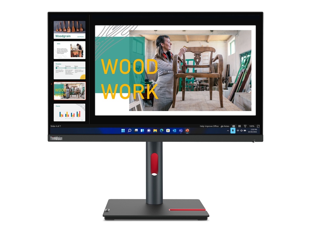 Lenovo P24q-30 - LED-Monitor - 60.5 cm (23.8")
