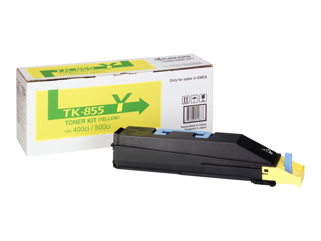 Kyocera TK 855Y - Gelb - original - Tonerpatrone