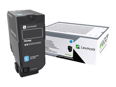 Lexmark Hohe Ergiebigkeit - Cyan - original