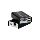 ATEN CE100 USB Mini KVM Extender 100m, schwarz/silber