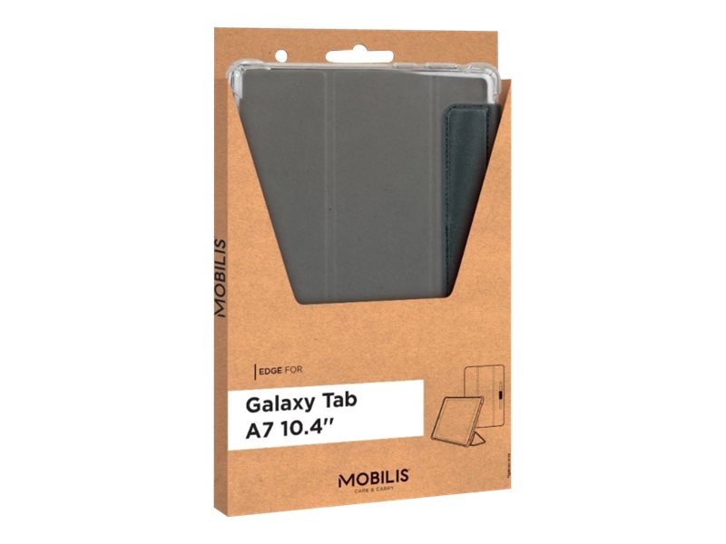 Mobilis EDGE - Flip-Hülle für Tablet - Schwarz, durchsichtig