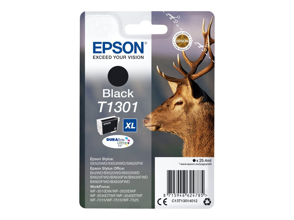 Epson T1301 - 25.4 ml - Größe XL - Schwarz