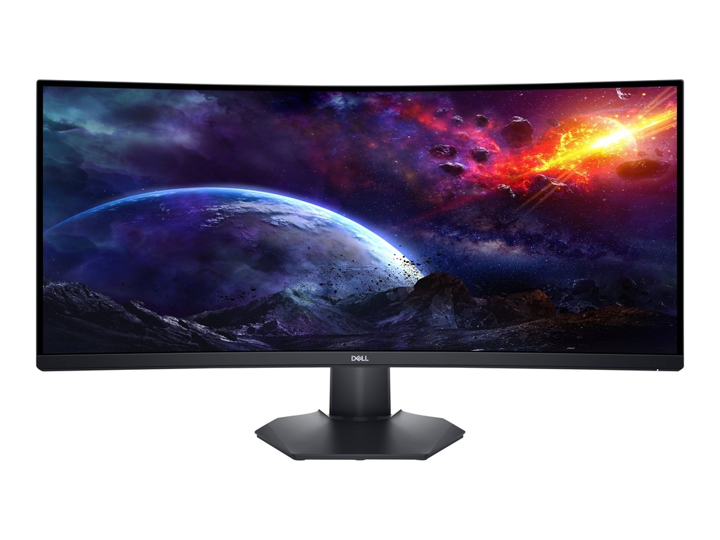 Dell 34 Gaming Monitor S3422DWG - LED-Monitor - Gaming - gebogen - 86.42 cm (34")
