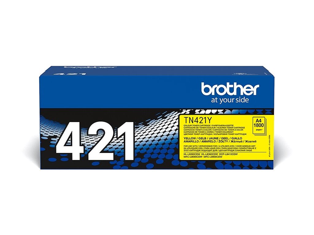 Brother TN421Y - Gelb - original - Tonerpatrone