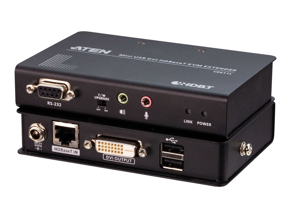 ATEN CE 611 - KVM-/Audio-/USB-/serieller Extender