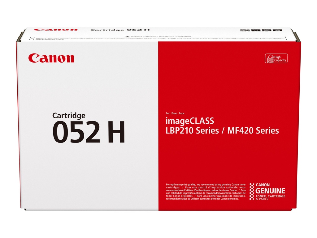 Canon 052 H - Mit hoher Kapazität - Schwarz