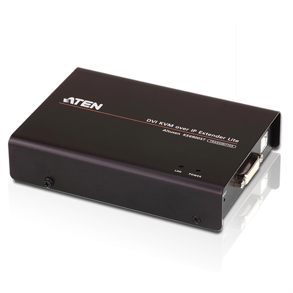 ATEN KE6900ST DVI KVM Over IP Extender - KVM-/serieller Extender - USB