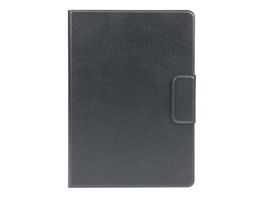 Mobilis Origine - Tastatur und Foliohülle - kabellos - Bluetooth - Französisch - Schwarz Tastatur, Schwarz Gehäuse - für Apple 10.2-inch iPad (7. Generation, 8. Generation, 9. Generation)