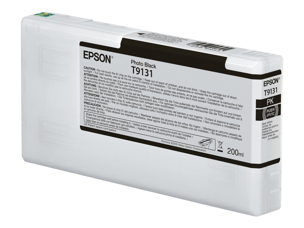 Epson T9131 - 200 ml - Photo schwarz - original
