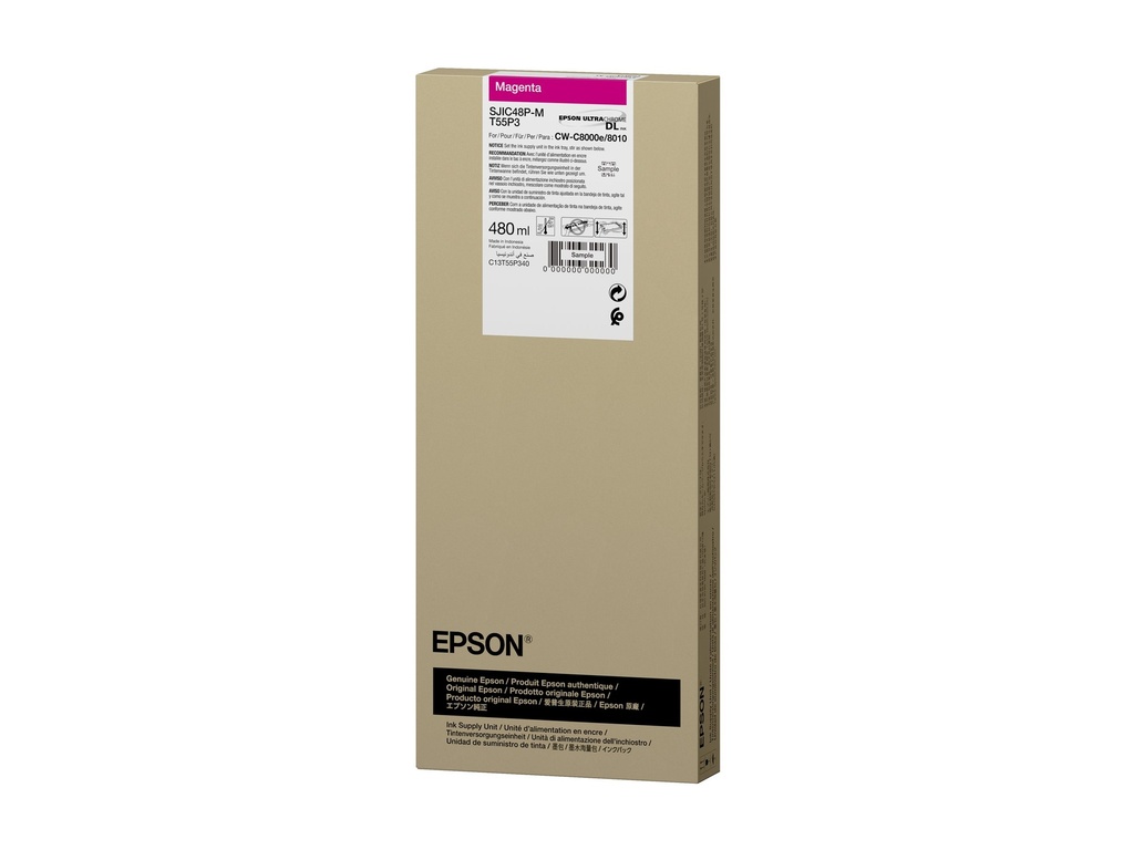 Epson T55P3 - 480 ml - Magenta - original - Box