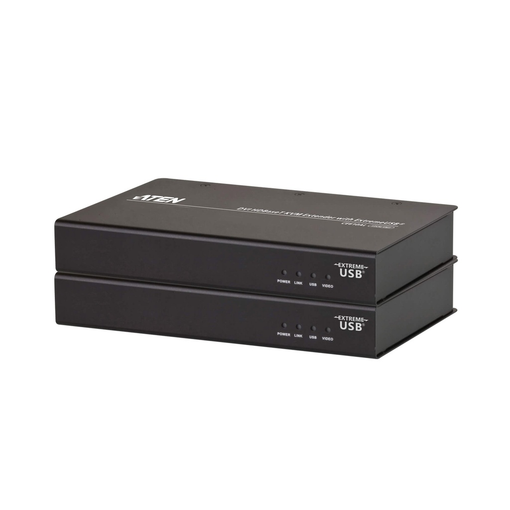 ATEN CE610A - Sender und Empfänger - Kabelgebunden - 1920 x 1200 Pixel - Metall - 40 Mbit/s - Link - Leistung - USB - Video