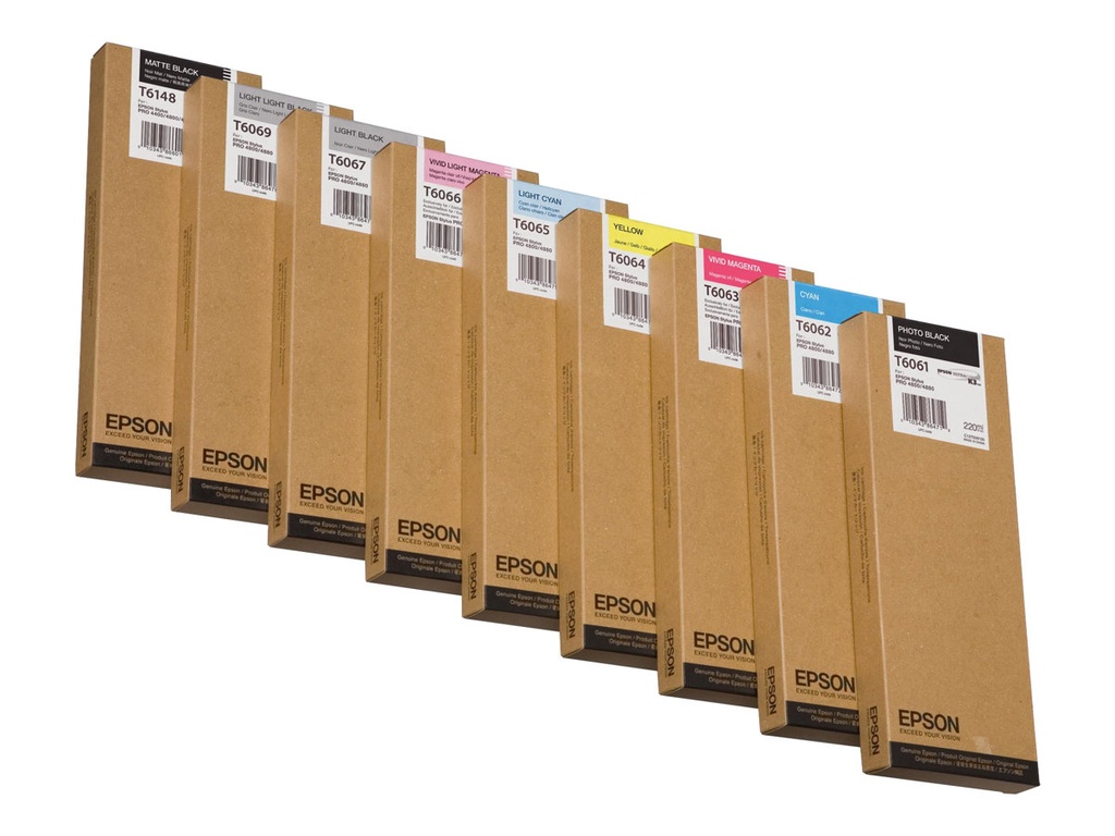 Epson T6062 - 220 ml - Cyan - original - Tintenpatrone