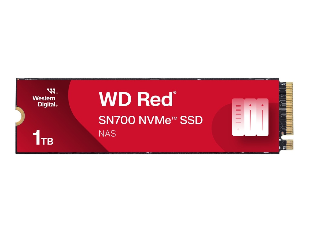 WD Red SN700 WDS100T1R0C - SSD - 1 TB - intern - M.2 2280 - PCIe 3.0 x4 (NVMe)