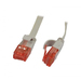 Synergy 21 Patchkabel RJ45 CAT6 250Mhz grau UTP U/UTP PVC Flach - Kabel - Netzwerk