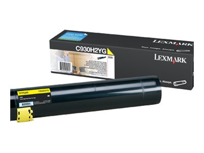 Lexmark Hohe Ergiebigkeit - Gelb - original