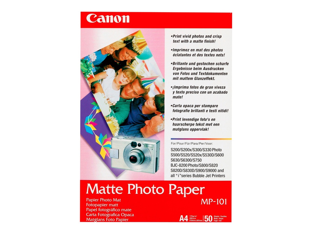 Canon MP-101 - Matt - A4 (210 x 297 mm) 50 Blatt