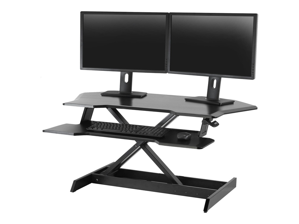 Ergotron WorkFit Corner - Stehender Tischwandler
