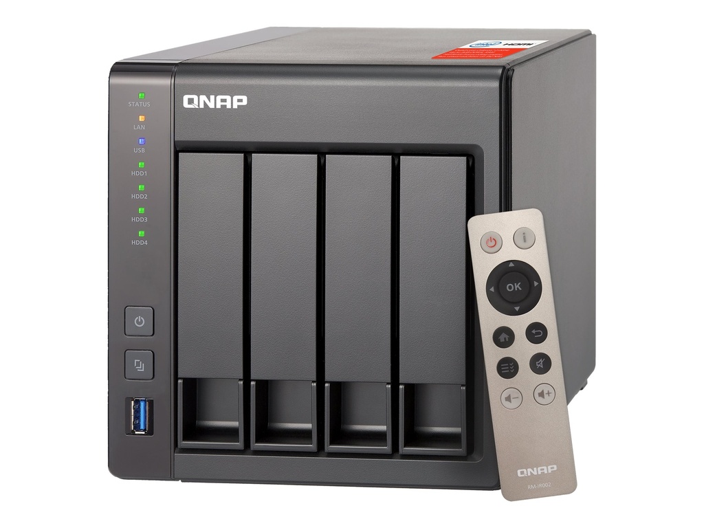 QNAP TS-451+ - NAS-Server - 4 Schächte - SATA