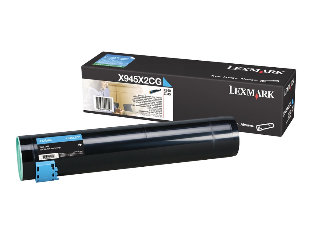 Lexmark Hohe Ergiebigkeit - Cyan - original