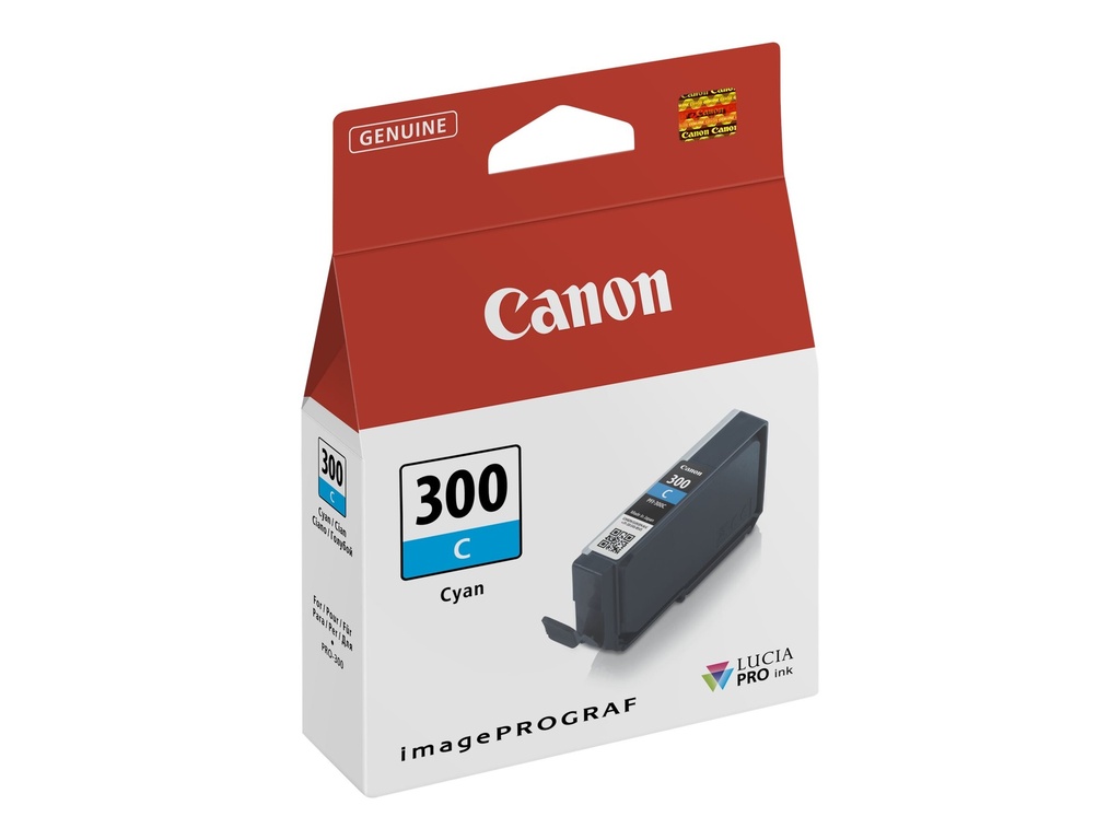 Canon PFI-300 C - Cyan - original - Tintenbehälter