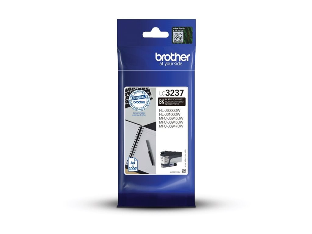 Brother LC3237BK - Schwarz - original - Tintenpatrone
