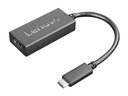 Lenovo Videoadapter - USB-C männlich zu HDMI weiblich - Schwarz - Unterstützung für 4K60Hz (3840 x 2160)
