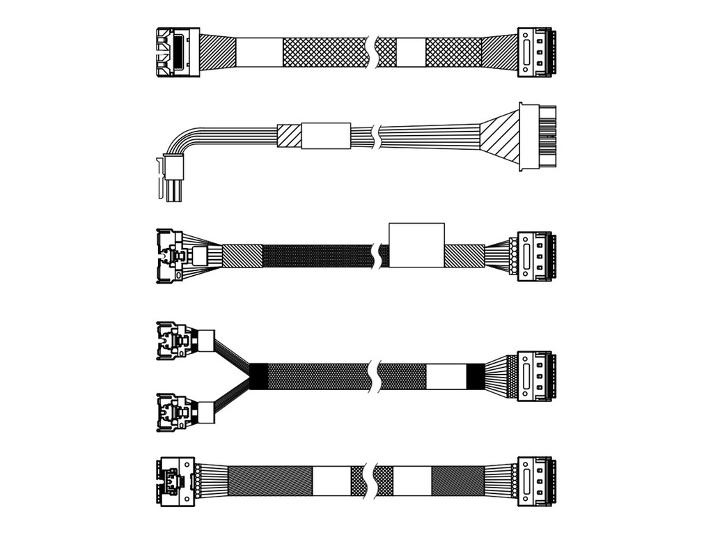 Lenovo Speicherkabelkit - für 2,5" Chassis