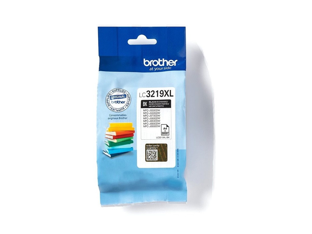 Brother LC3219XLBK - Schwarz - original - Tintenpatrone