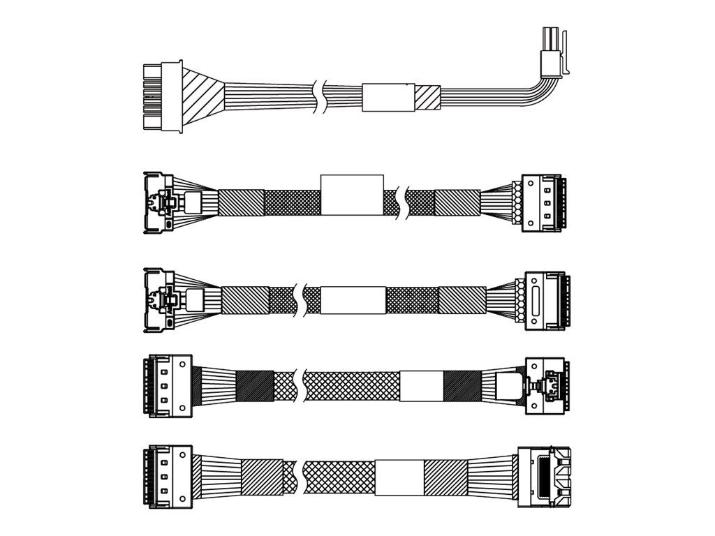 Lenovo Speicherkabelkit - für 2,5" Chassis