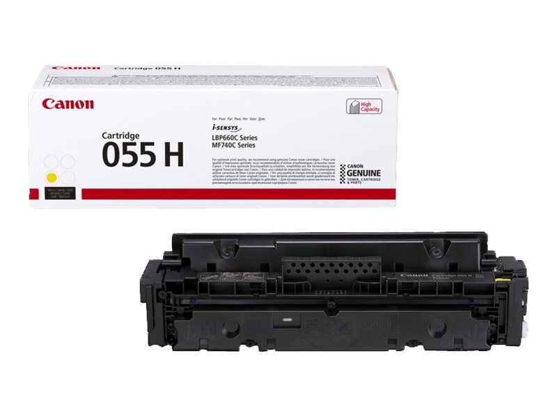 [3017C004] Canon 055 H - Hohe Ergiebigkeit - Gelb - original