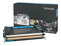 Lexmark Hohe Ergiebigkeit - Cyan - original
