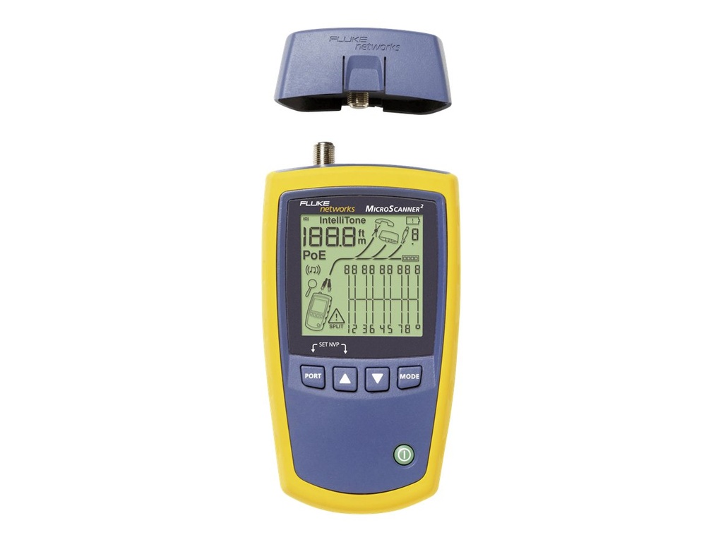 DIGITUS Fluke MicroScanner2 Cable Verifier - Netzwerktester