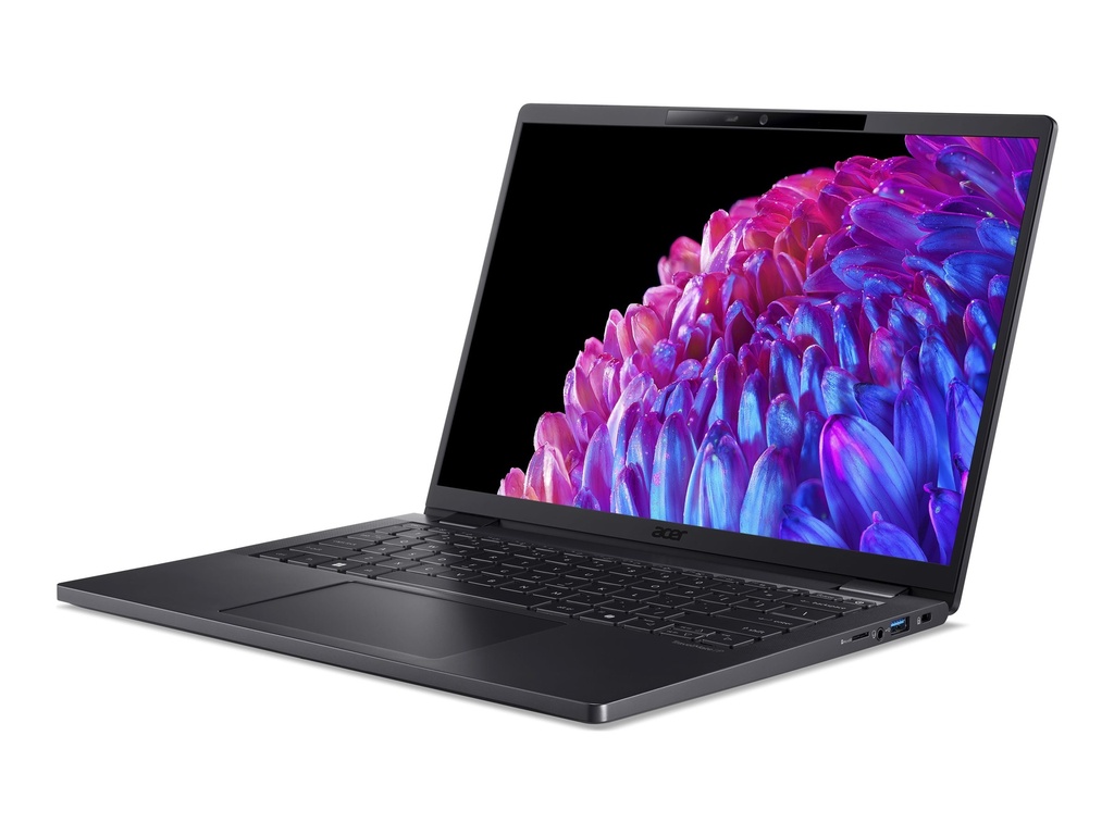 Acer TravelMate P6 14 TMP614-73-TCO - 180°-Scharnierdesign - Intel Core Ultra 5 125H / 1.2 GHz - Evo - Win 11 Pro - Intel Arc Graphics - 16 GB RAM - 512 GB SSD - 35.6 cm (14")