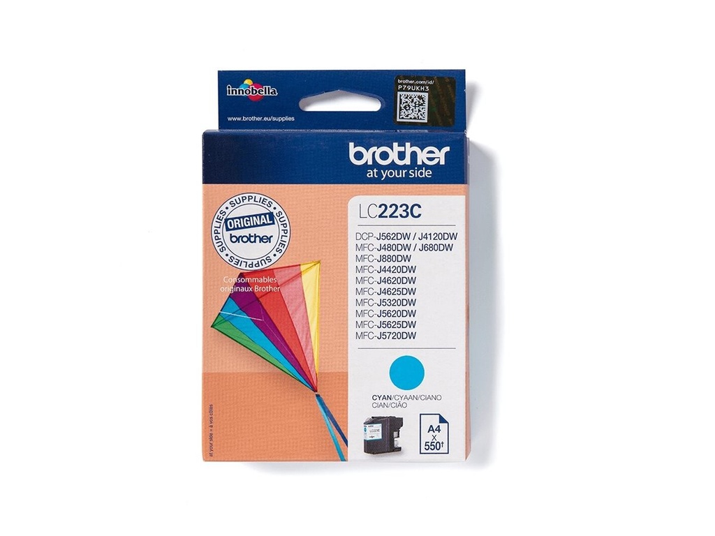 Brother LC223C - Cyan - original - Tintenpatrone