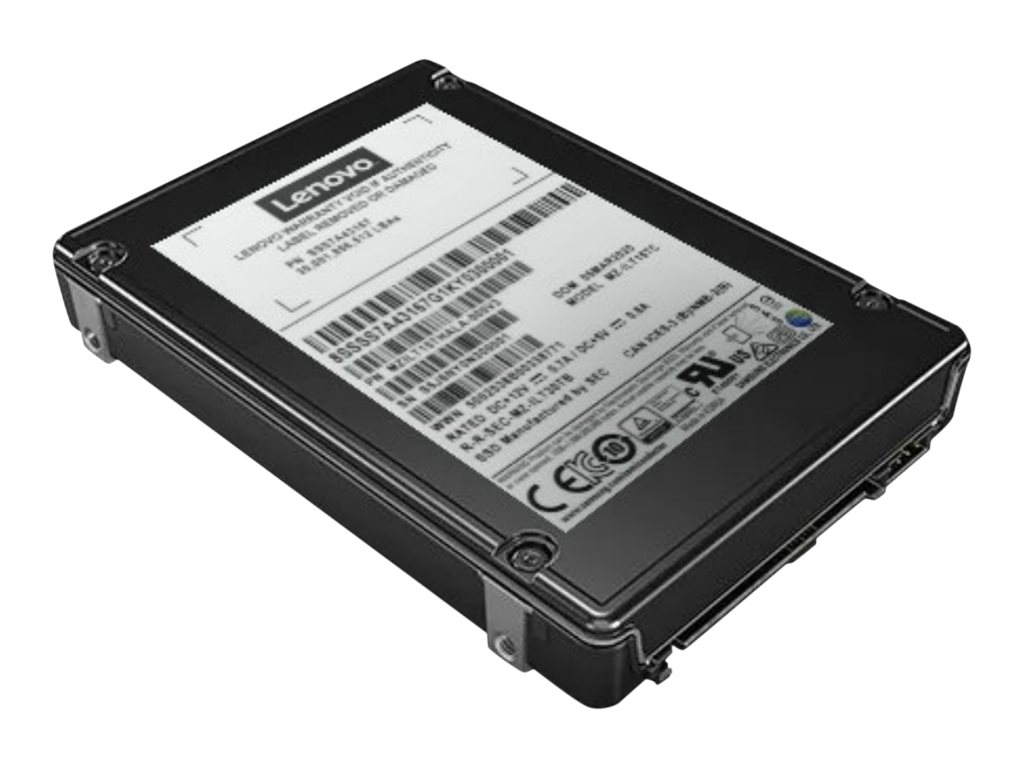 Lenovo ThinkSystem PM1653 - SSD - Read Intensive - verschlüsselt - 3.84 TB - Hot-Swap - 3.5" (8.9 cm)