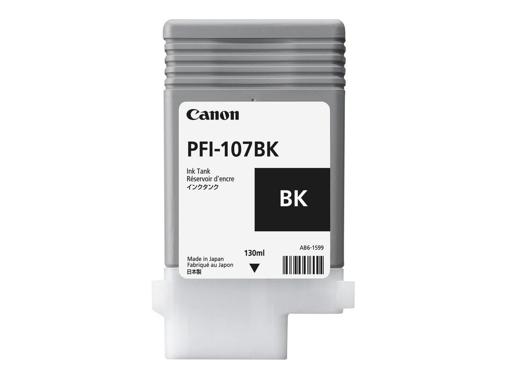 Canon PFI-107 BK Tinte schwarz - Original - Tintenpatrone