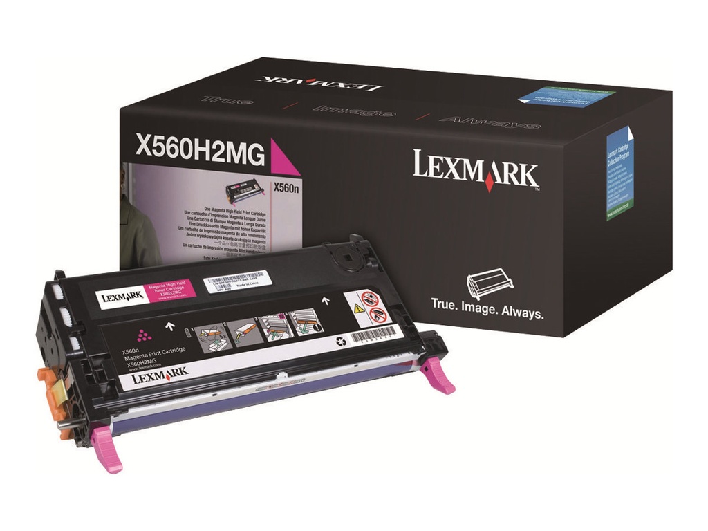 Lexmark Hohe Ergiebigkeit - Magenta - original