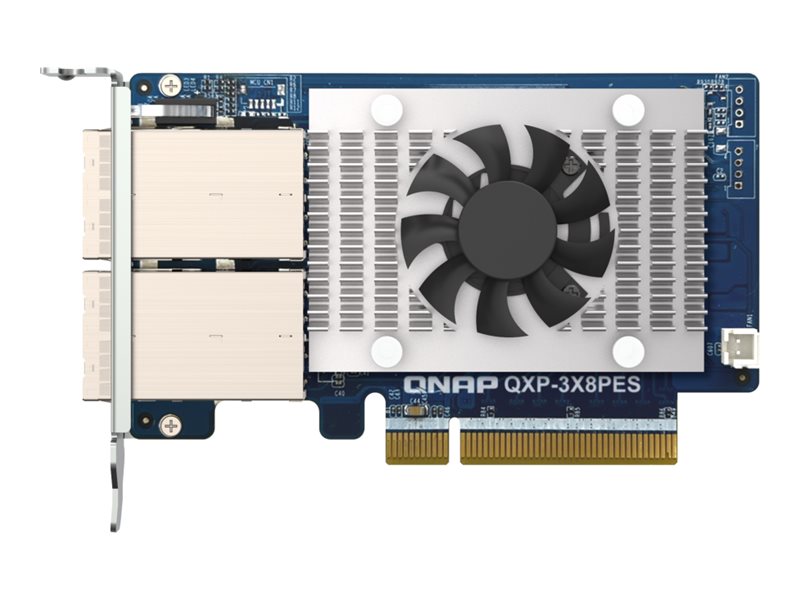 [QXP-3X8PES] QNAP QXP-3X8PES - Erweiterungsmodul - PCIe 3.0 x8 Low-Profile