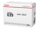 Canon 039 - Schwarz - original - Tonerpatrone