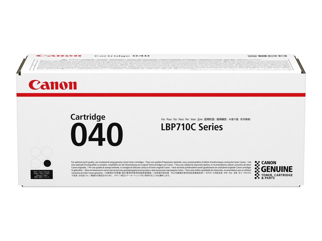 Canon 040 - Schwarz - original - Tonerpatrone