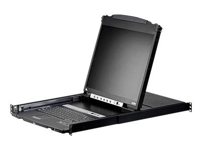 ATEN Slideaway CL5808N - KVM-Konsole mit KVM-Switch - 8 Anschlüsse - PS/2, USB - 48.3 cm (19")