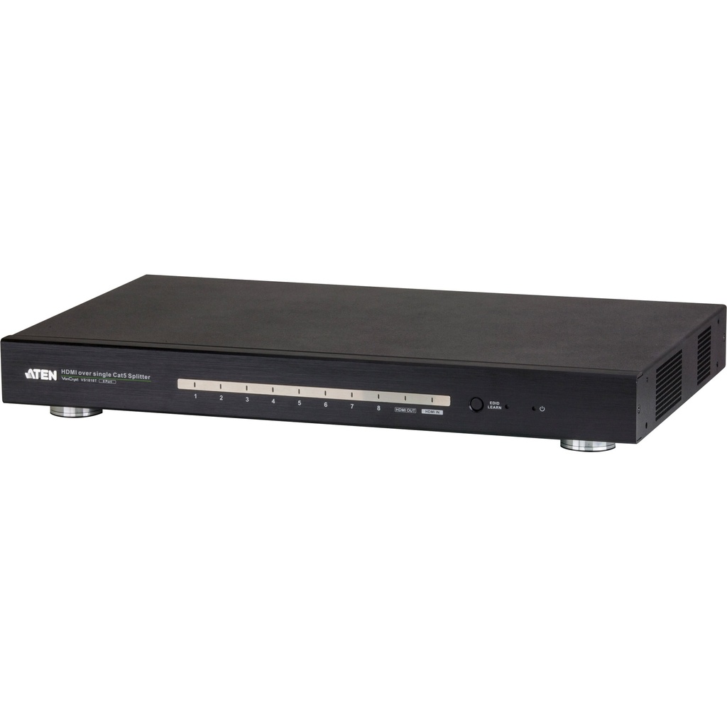 ATEN VS1818T - HDMI - HDMI - HDMI - Cat5 - RS-232 - 4096 x 2160 Pixel