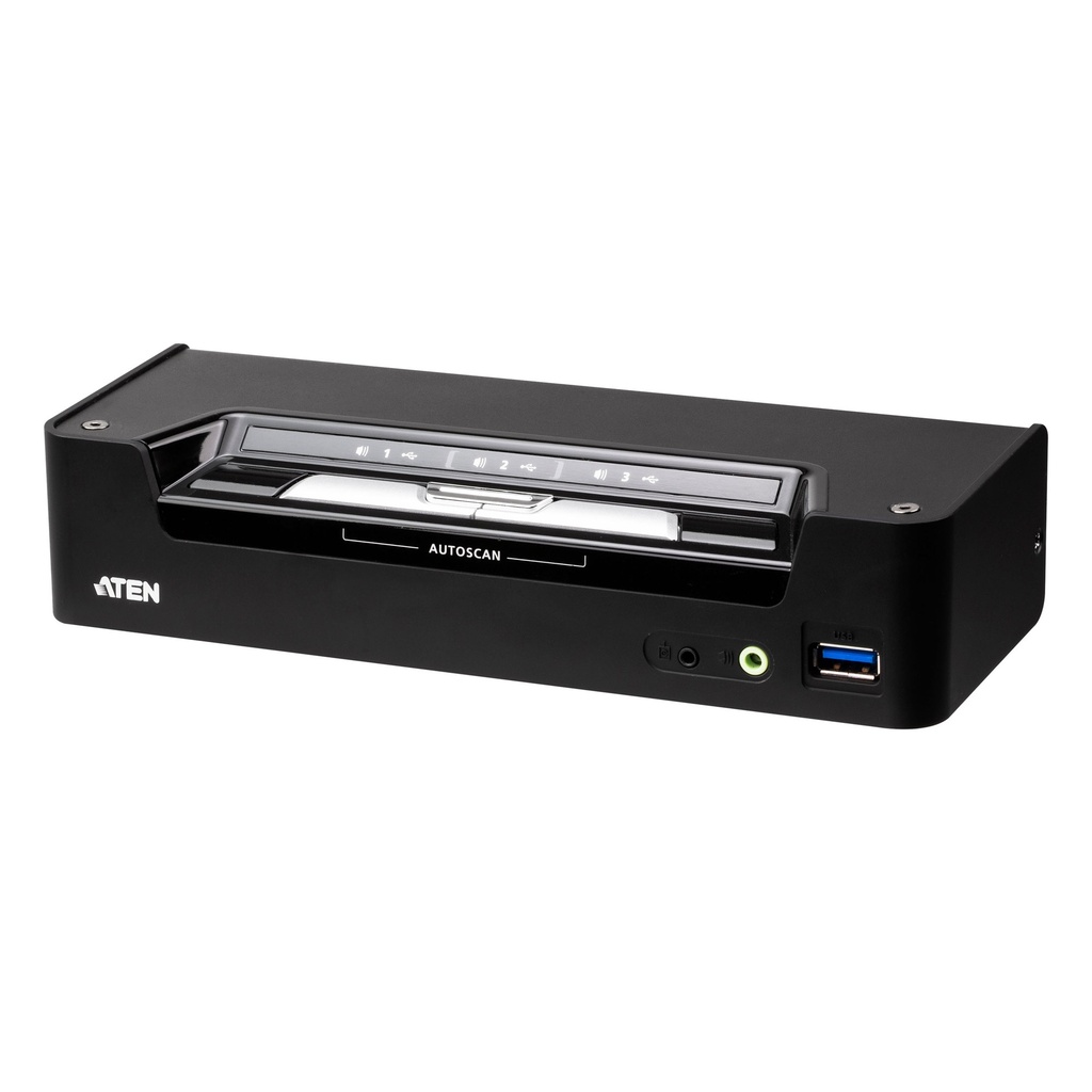 ATEN CS1953 - 4096 x 2160 Pixel - 4K Ultra HD - Rack-Einbau - 5,78 W - Schwarz